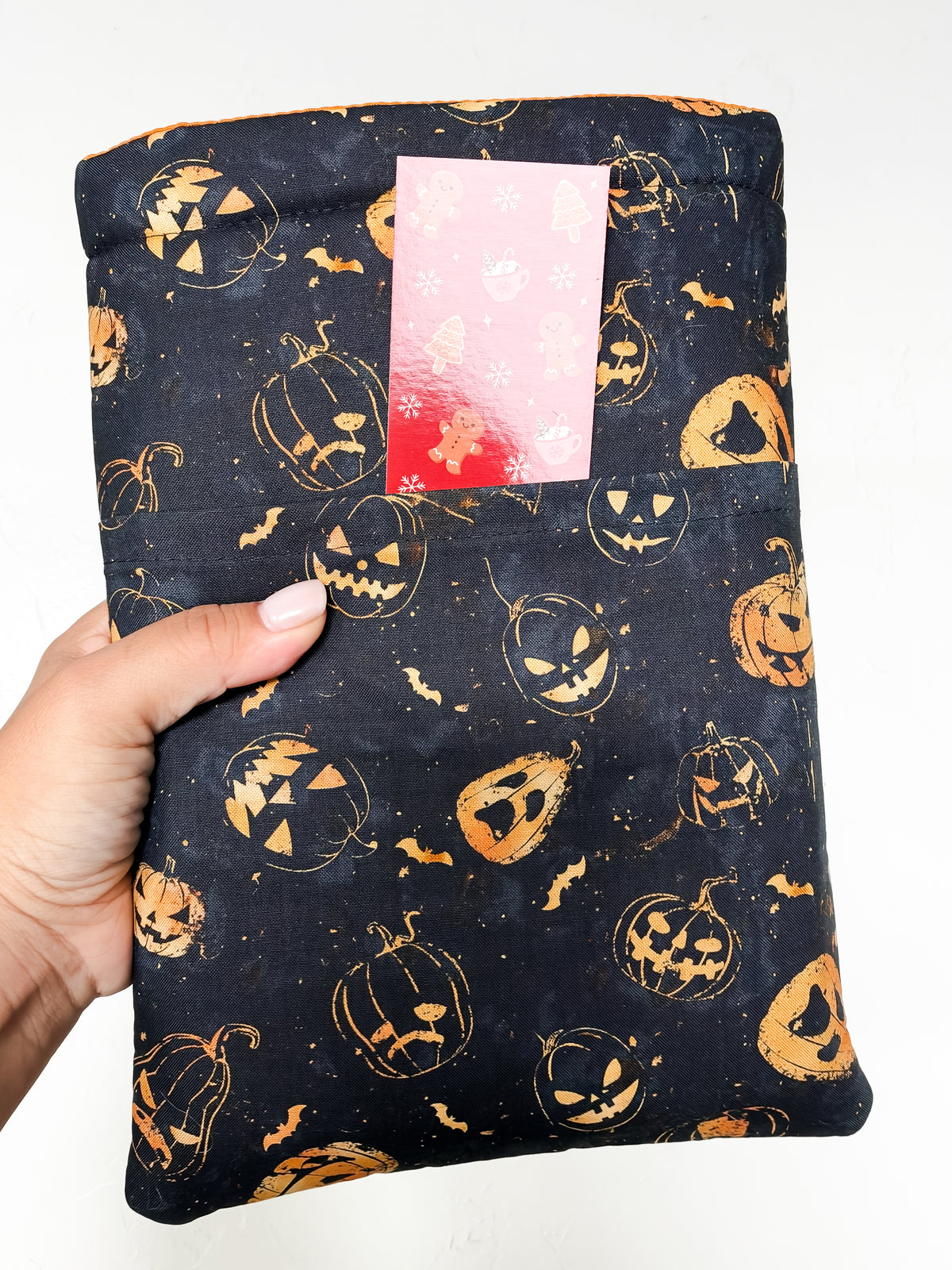 Bats and Pumpkins Booksleeve