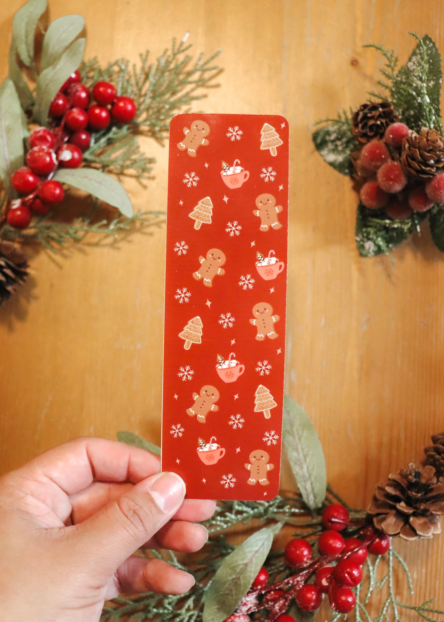 Hot Coco and Gingerbread Man Bookmark