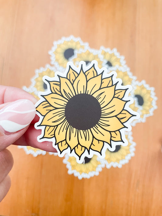 Sunflower Sticker