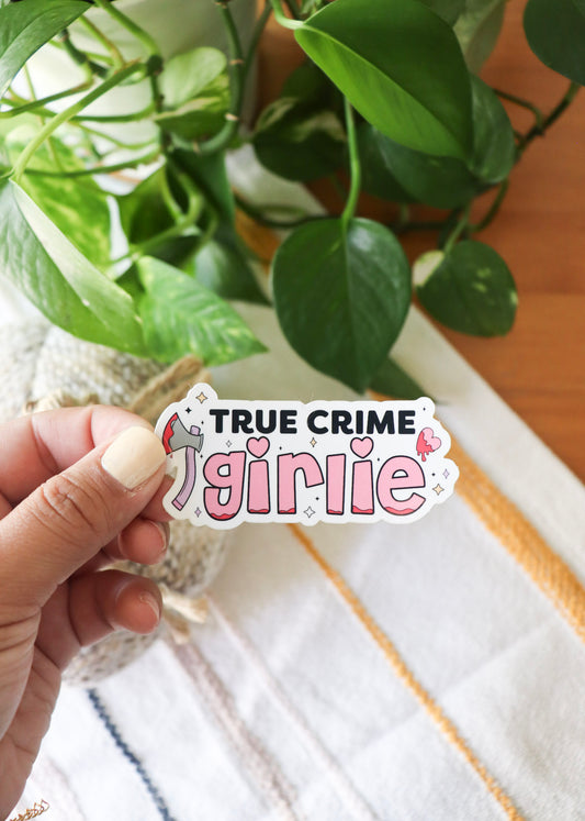 True Crime Girlie Sticker