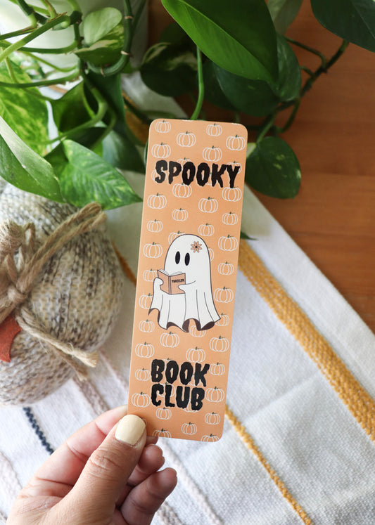 Spooky Book Club Bookmark