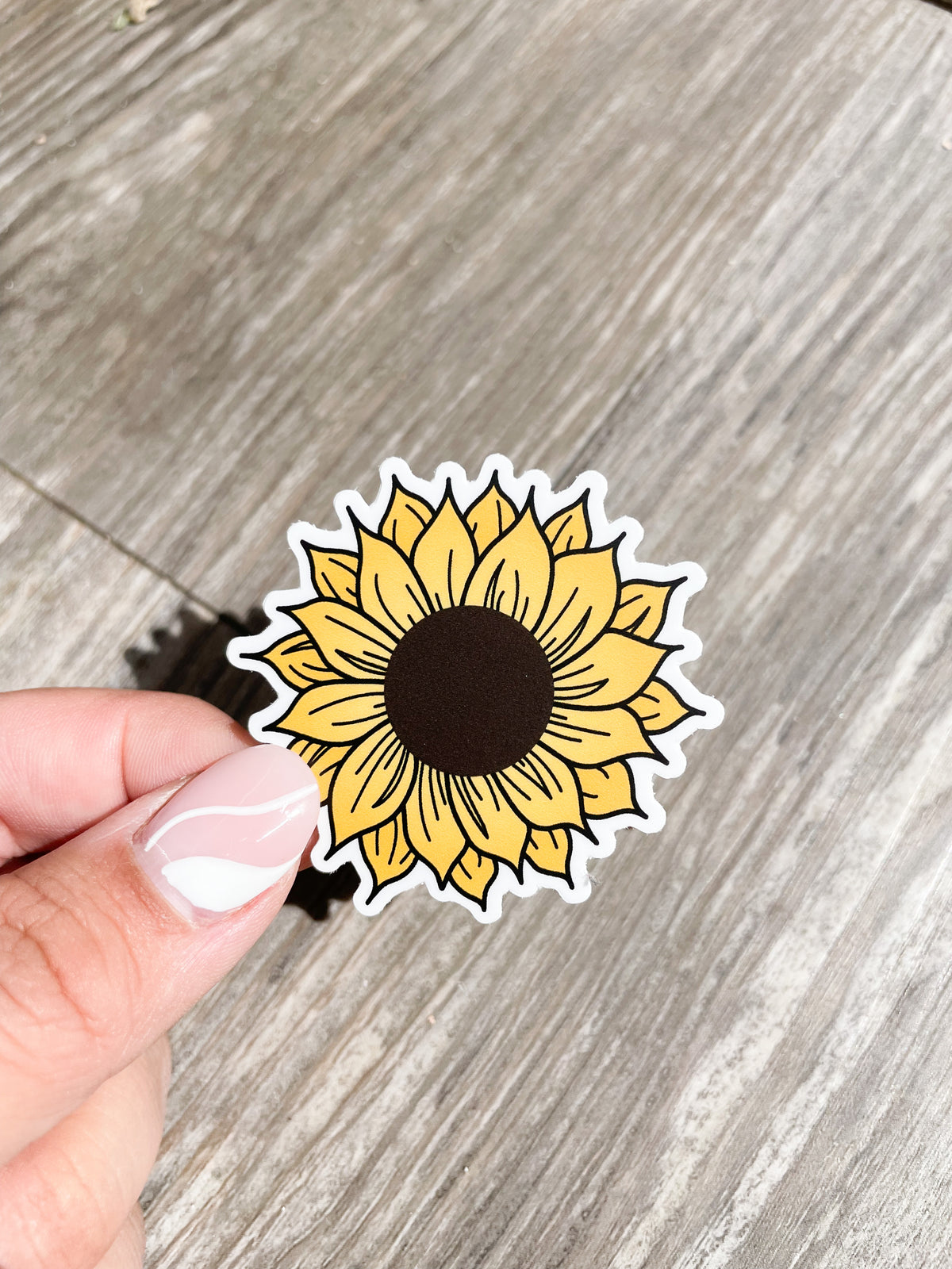 Sunflower Sticker