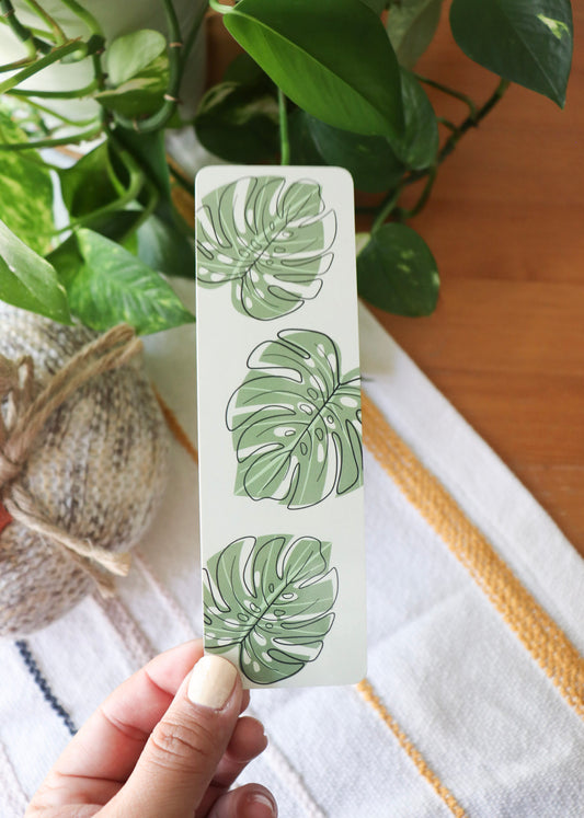 Monstera Bookmark