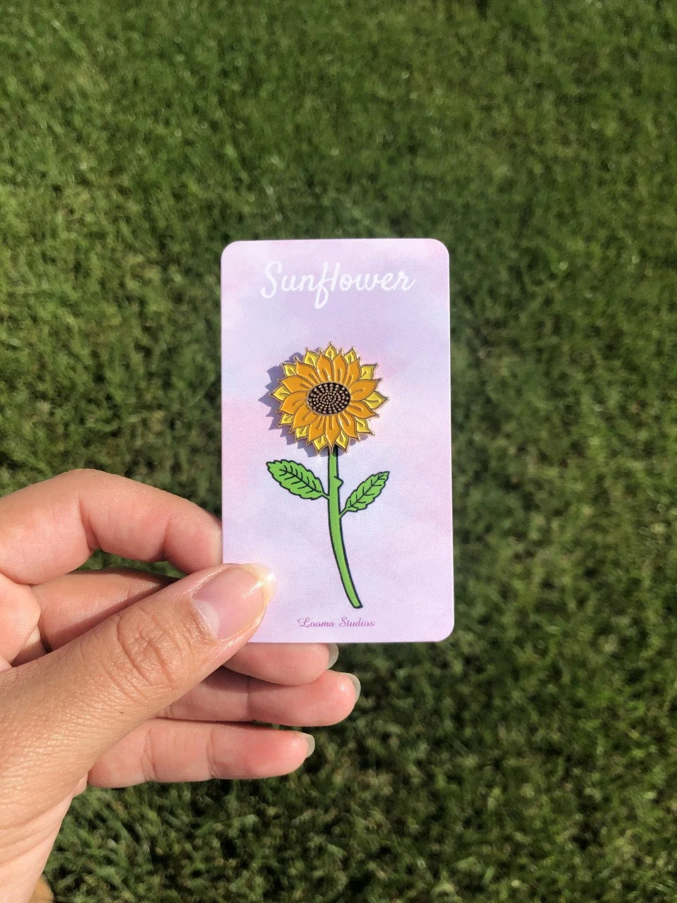 Sunflower Pin