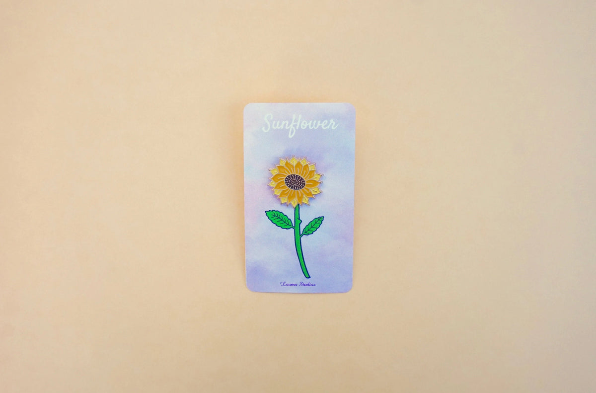 Sunflower Pin
