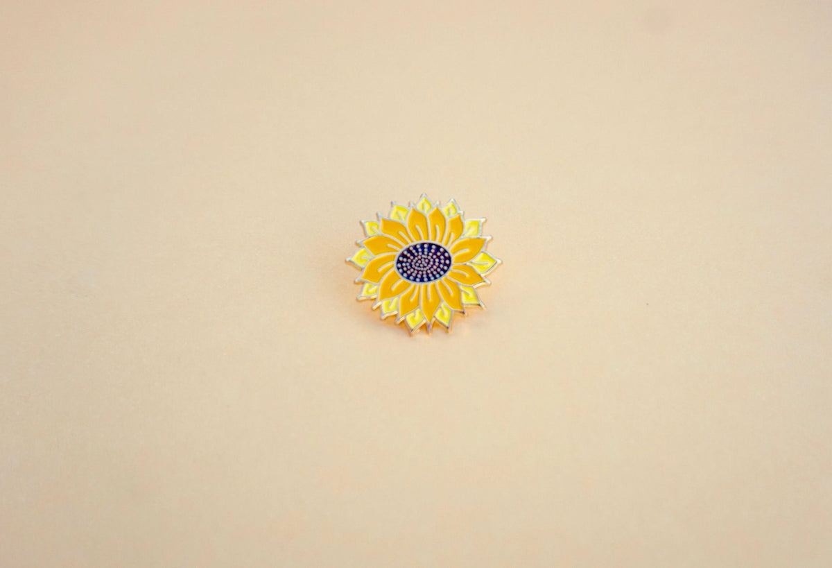 Sunflower Pin